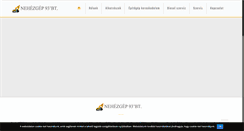 Desktop Screenshot of nehezgep.hu